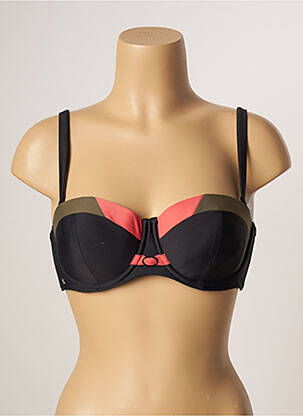 Haut de maillot de bain haut soutien-gorge moulé haut soutien-gorge moulé noir BESTFORM femme