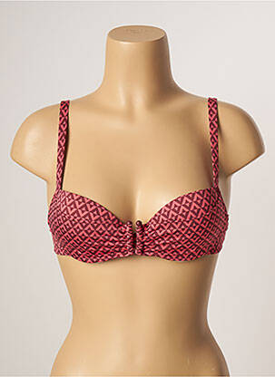 Haut de maillot de bain haut soutien-gorge moulé haut soutien-gorge moulé rose SIMONE PERELE femme