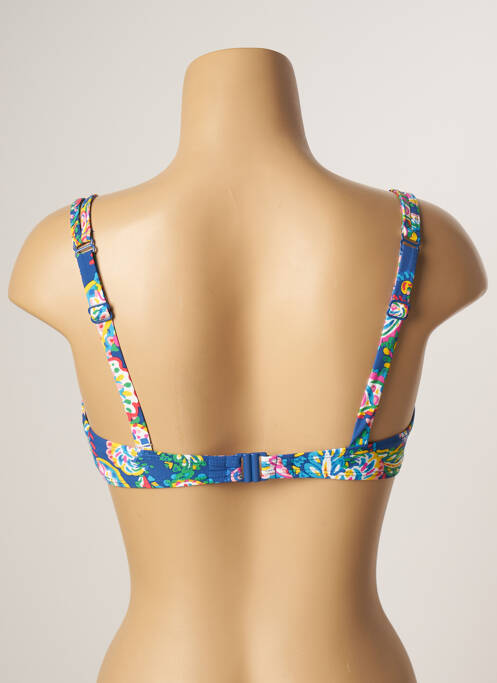 Haut de maillot de bain bleu BELCOR pour femme