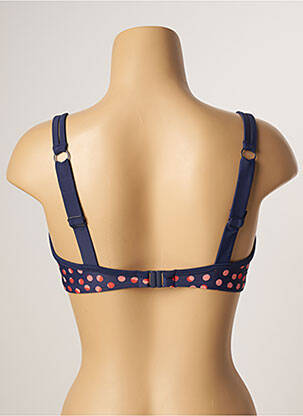 Haut de maillot de bain haut soutien-gorge moulé haut soutien-gorge moulé bleu BESTFORM femme