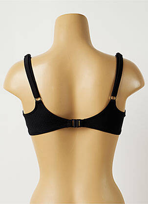 Haut de maillot de bain stretch haut soutien-gorge balconnet noir BESTFORM femme