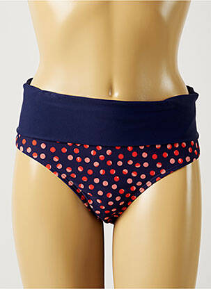 Bas de maillot de bain stretch culotte bleu BESTFORM femme