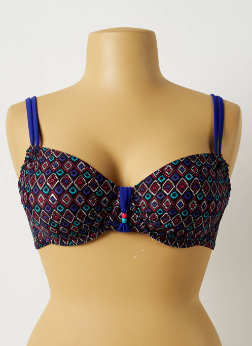 Haut de maillot de bain stretch noir BESTFORM femme