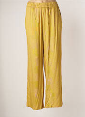 Pantalon large jaune CISO pour femme seconde vue