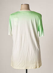 T-shirt vert OPEN END pour femme seconde vue