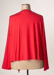 Veste casual rouge CHALOU pour femme seconde vue
