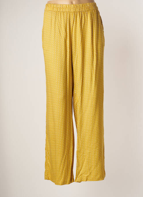 Pantalon large jaune CISO pour femme