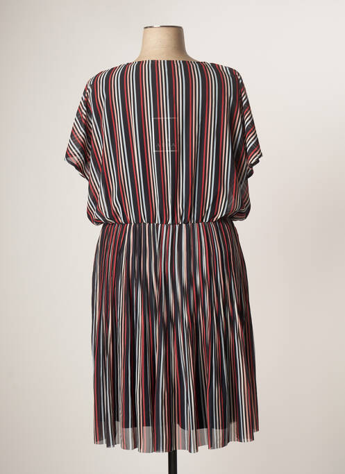 Robe mi-longue bleu ADIA pour femme