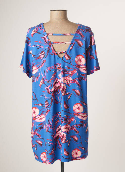 Tunique manches courtes bleu CISO pour femme