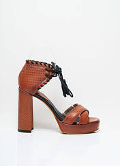 Sandales/Nu pieds marron SISLEY pour femme seconde vue