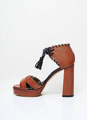 Sandales/Nu pieds marron SISLEY pour femme seconde vue