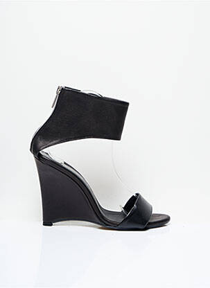 Sandales/Nu pieds noir SISLEY pour femme