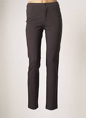 Pantalon slim stretch taille normale gris YOULINE femme