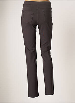Pantalon slim stretch taille normale gris YOULINE femme