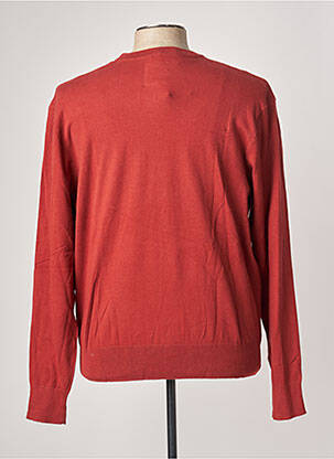 Pull stretch manches longues orange VERTIGO homme