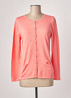 Gilet manches longues stretch orange MONTAGUT femme