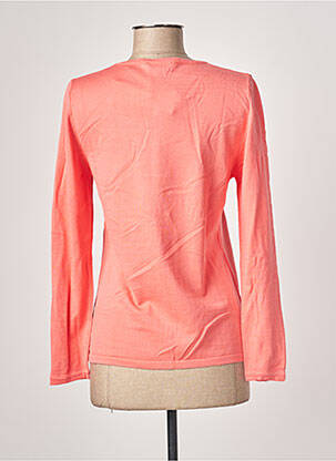 Gilet manches longues stretch orange MONTAGUT femme