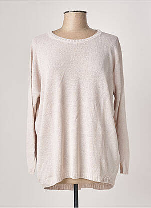 Pull stretch manches longues gris POLES femme