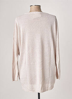 Pull stretch manches longues gris POLES femme