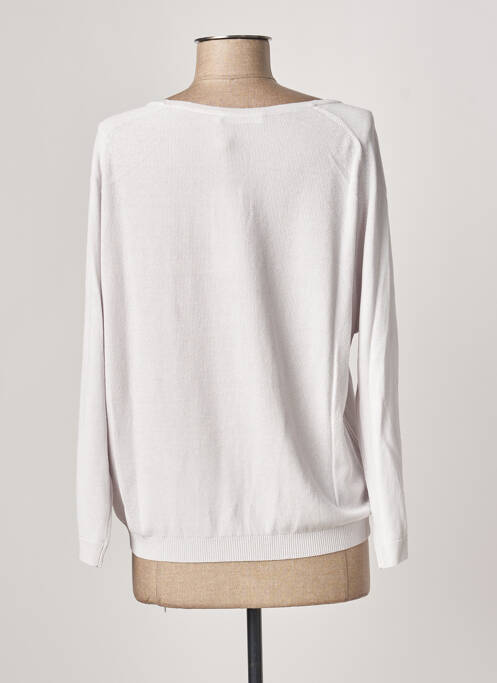 Gilet manches longues gris POLES pour femme