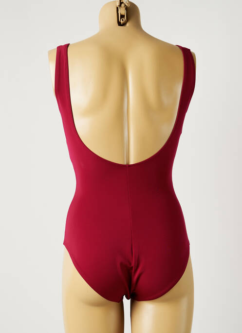 Maillot de bain 1 pièce haut bandeau haut bandeau rose SIMONE PERELE femme