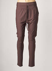 Pantalon chino marron G-MAXX pour femme seconde vue