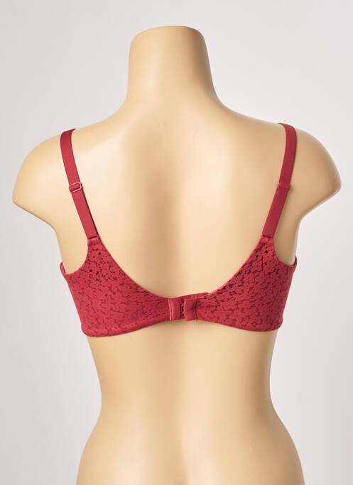 Soutien-gorge haut soutien-gorge moulé haut soutien-gorge moulé rouge FEMILET femme