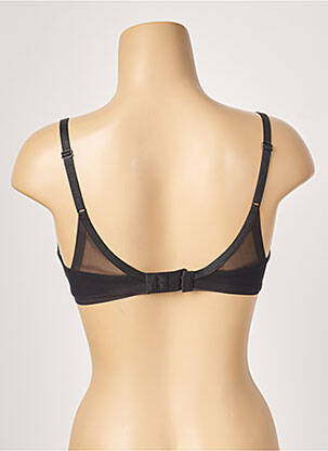 Soutien-gorge effet matière satinée haut soutien-gorge moulé noir FEMILET femme