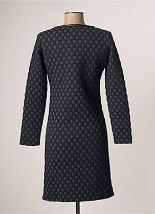Robe courte manches longues manches longues bleu LO! LES FILLES femme