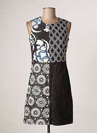 Robe courte sans manche sans manche bleu DESIGUAL femme