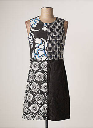 Robe courte sans manche sans manche bleu DESIGUAL femme