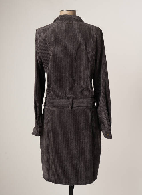 Robe mi-longue gris SUN VALLEY pour femme