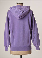 Sweat-shirt à capuche violet FRENCH DISORDER pour homme seconde vue