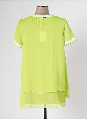 Top manches courtes manches courtes vert MC PLANET femme
