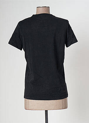 T-shirt imprimé fantaisie manches courtes noir DESIGUAL femme