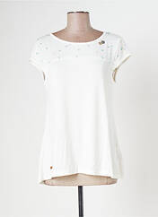 T-shirt blanc RAGWEAR pour femme seconde vue