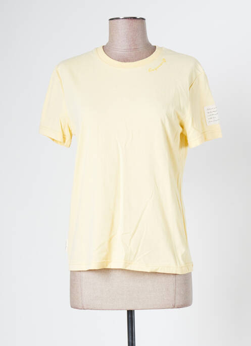 T-shirt jaune RAGWEAR pour femme
