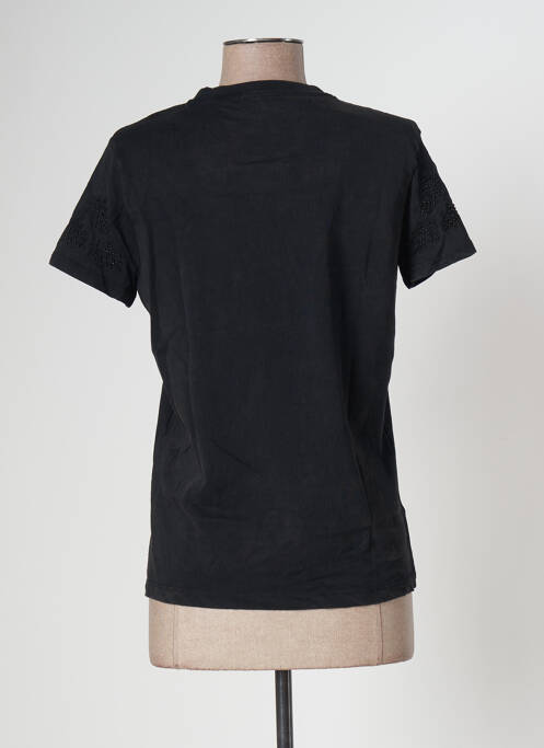 T-shirt noir DESIGUAL pour femme