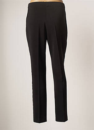 Pantalon droit taille normale taille normale noir LAUREN VIDAL femme