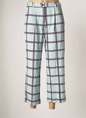 Pantalon 7/8 stretch taille normale bleu ANA SOUSA femme