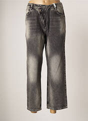 Jeans coupe large gris FRACOMINA pour femme seconde vue