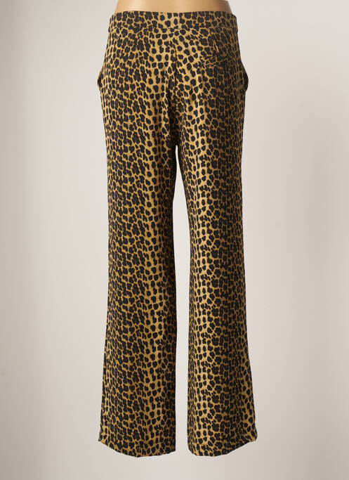 Pantalon droit beige LAUREN VIDAL pour femme