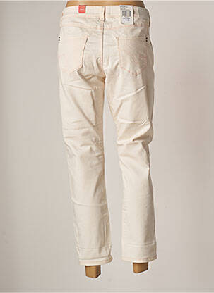 Pantalon 7/8 stretch taille normale beige TIMEZONE femme