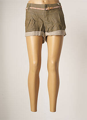 Short finition revers taille basse vert RAGWEAR femme