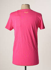 T-shirt rose VON DUTCH pour homme seconde vue