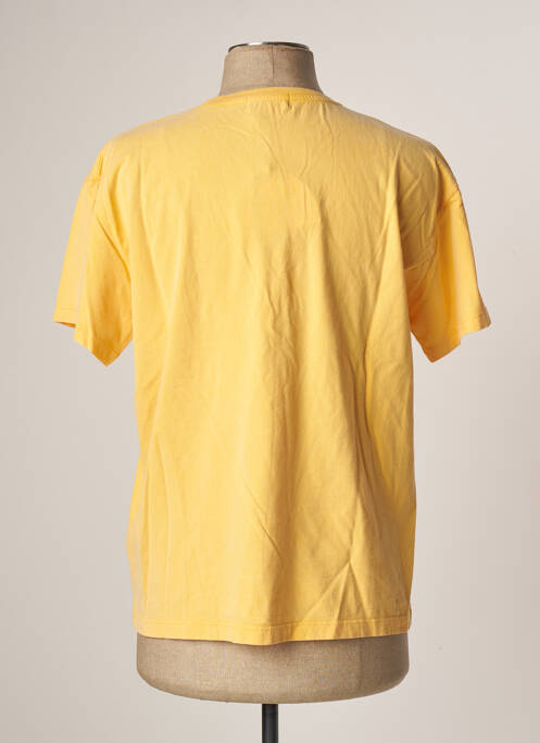 T-shirt coupe droite manches courtes jaune FRENCH DISORDER femme
