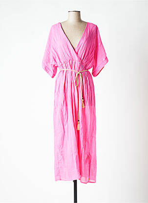 Robe de plage rose SCOTCH & SODA pour femme