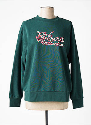 Sweat-shirt vert SCOTCH & SODA pour femme
