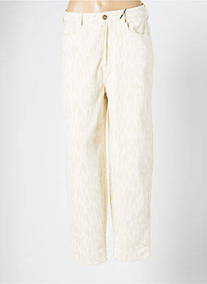 Pantalon large beige SCOTCH & SODA pour femme