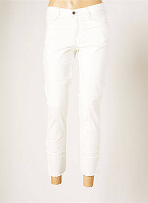 Pantalon 7/8 blanc WALTRON pour femme